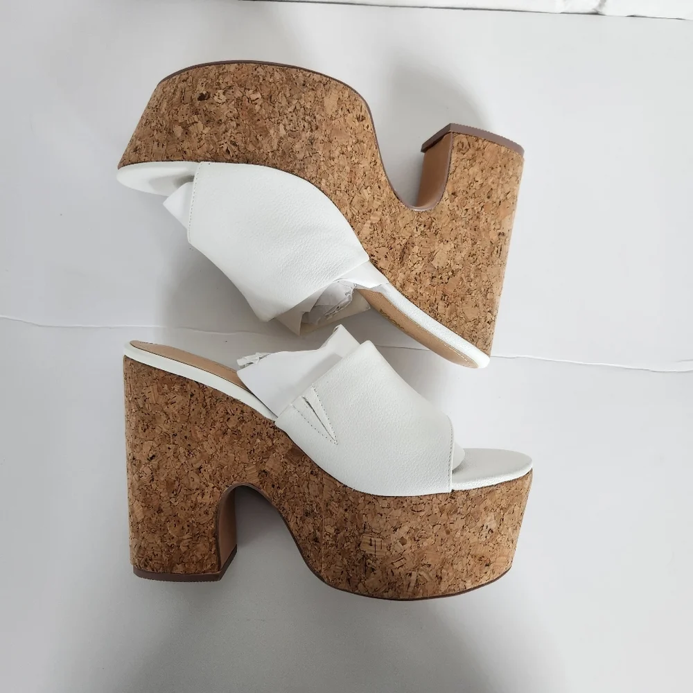 Fashion Nova corked platform